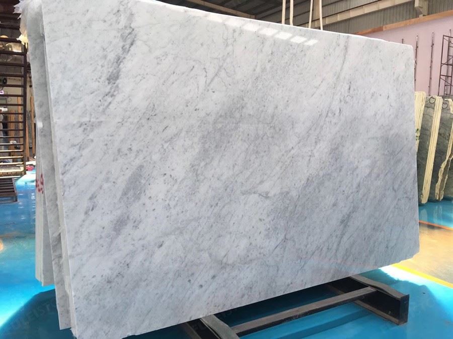 5.Bianco Carrara White Marble Slabs