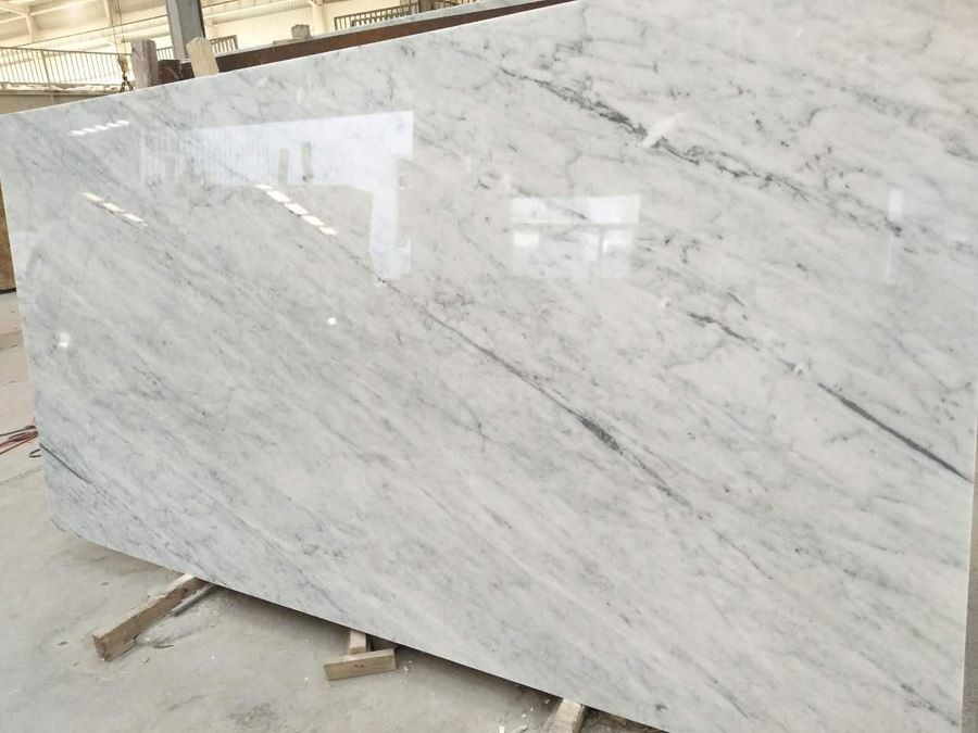 4.Bianco Carrara White Marble Slab