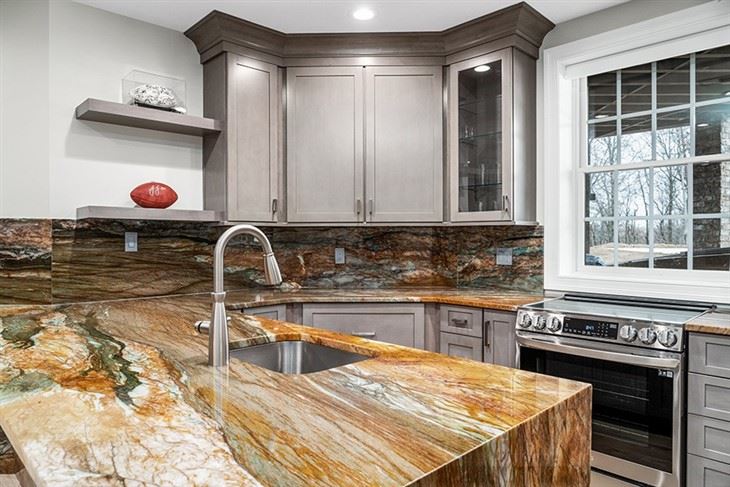 Blue Louise Quartzite Countertops